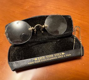 Antique Stevens Eye Glasses