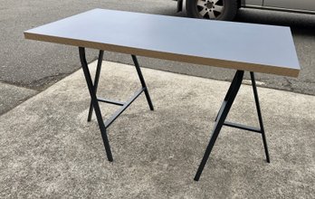 Small Blue Ikea Desk