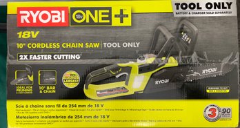 Ryobi 18v Cordless Chainsaw No Battery Or Charger