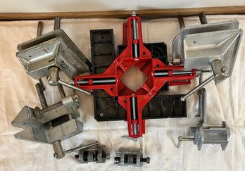 Lot Of Specialty Vises And Clamps.