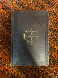 Journeying Into The Old World Leather Bound Book