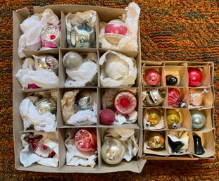 Two Boxes Of Vintage Christmas Ornaments #2