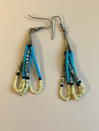 Southwestern Turquoise Sterling Earrings