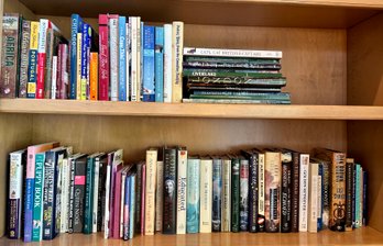 Two Shelfs Of Books