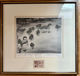 1941-42 Signed Duck Stamp Print
