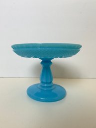 Small Blue Footed Candy Dish