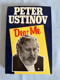 Peter Ustinov Dear Me Signed Book