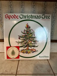 Spode Christmas Tree 12 Round Platter