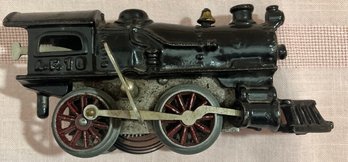 Vintage Cast Iron Train Engine