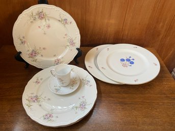 7 Piece Misc. China Porcelain Dinner Ware
