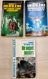 Signet Vintage Science Fiction Books, Robert A. Heinlein