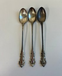 3 Sterling Gorham Tea Spoons