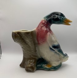 Royal Copley Duck Vase Planter