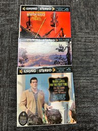 Three Living Stereo Lps