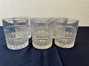 Six Old Fashioned Glasses -Local Pickup