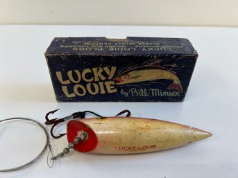 Lucky Louie Fishing Plug With Box