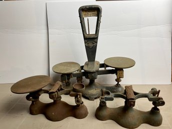Lot Of 3 Vintage Scales
