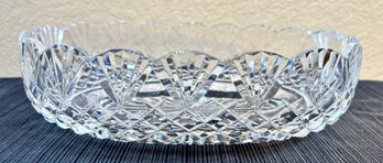 Beautiful Waterford Oval Crystal Dish