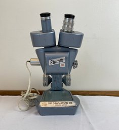 Steri-ette 400 Microscope By Graf-apsco- Chicago, Il