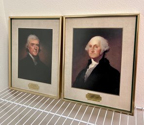 George Washington And Thomas Jefferson Prints