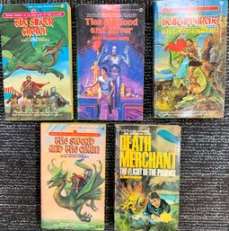 Joel Rosenburg Vintage Science Fiction Novel Collection, Vintage Books