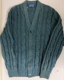 Pendleton Wool Cardigan Sweater.