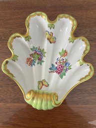 Herend Hungary Hand-painted Candy Dish.