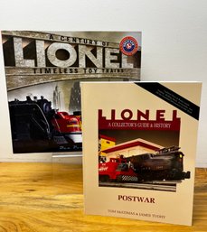 Lionel Collectors Toy Trains Historical Books