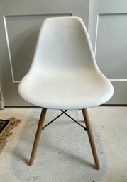 White Modern Side Chair