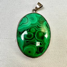 Carlos Diaz Sterling Malachite Pendant