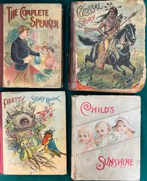 4 Vintage Childrens Books