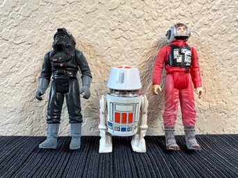 Three Star Wars Figures