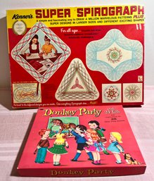 Original Spirograph And Donkey Games