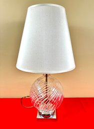 Remington Crystal Swirl Lamp