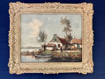 Dutch Painting Oil Unsigned