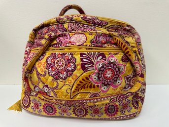 Vera Bradley Quilted Yellow Purse