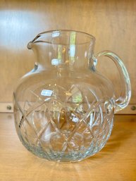 Block Crystal Water Pitcher