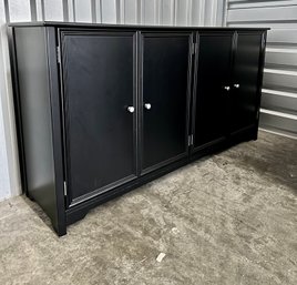 Black Dinning Room Cabinet