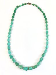 Turquoise And Silver Necklace