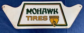 Vintage Mohawk Metal Tires Sign