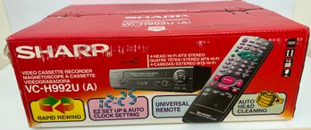 Sharp Video Cassette Recorder