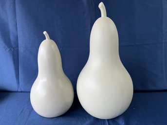 A Nice Pair Of Ceramic Pears.