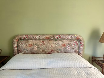 Upholstered Queen Headboard (only) Floral/animal Print