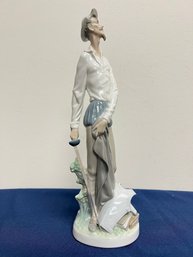 Lladro Don Quixote  Standing Up Figurine