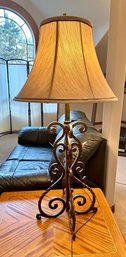 Metal Ornate Table Lamp