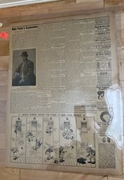 The Freeman Newspaper 1915 Article About Rube Foster Manager Of American Giants Baseball Club