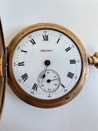 1908 Hampden Pocket Watch 15 Jewels