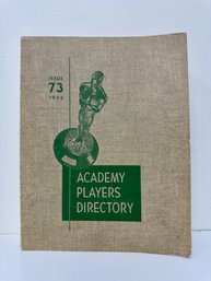 1955 Academy Players Directory