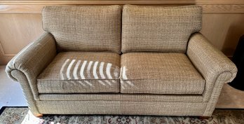 Ethan Allan Feather Blend Love Seat