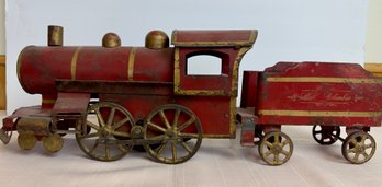 Antique Tin Toy Train